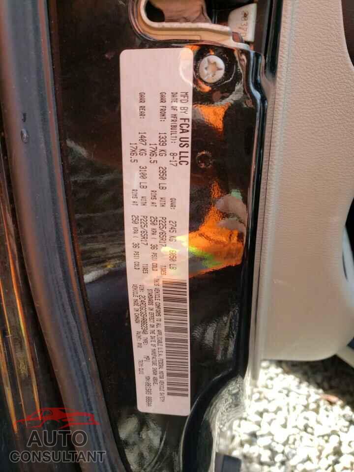 DODGE CARAVAN 2017 - 2C4RDGCG5HR862340