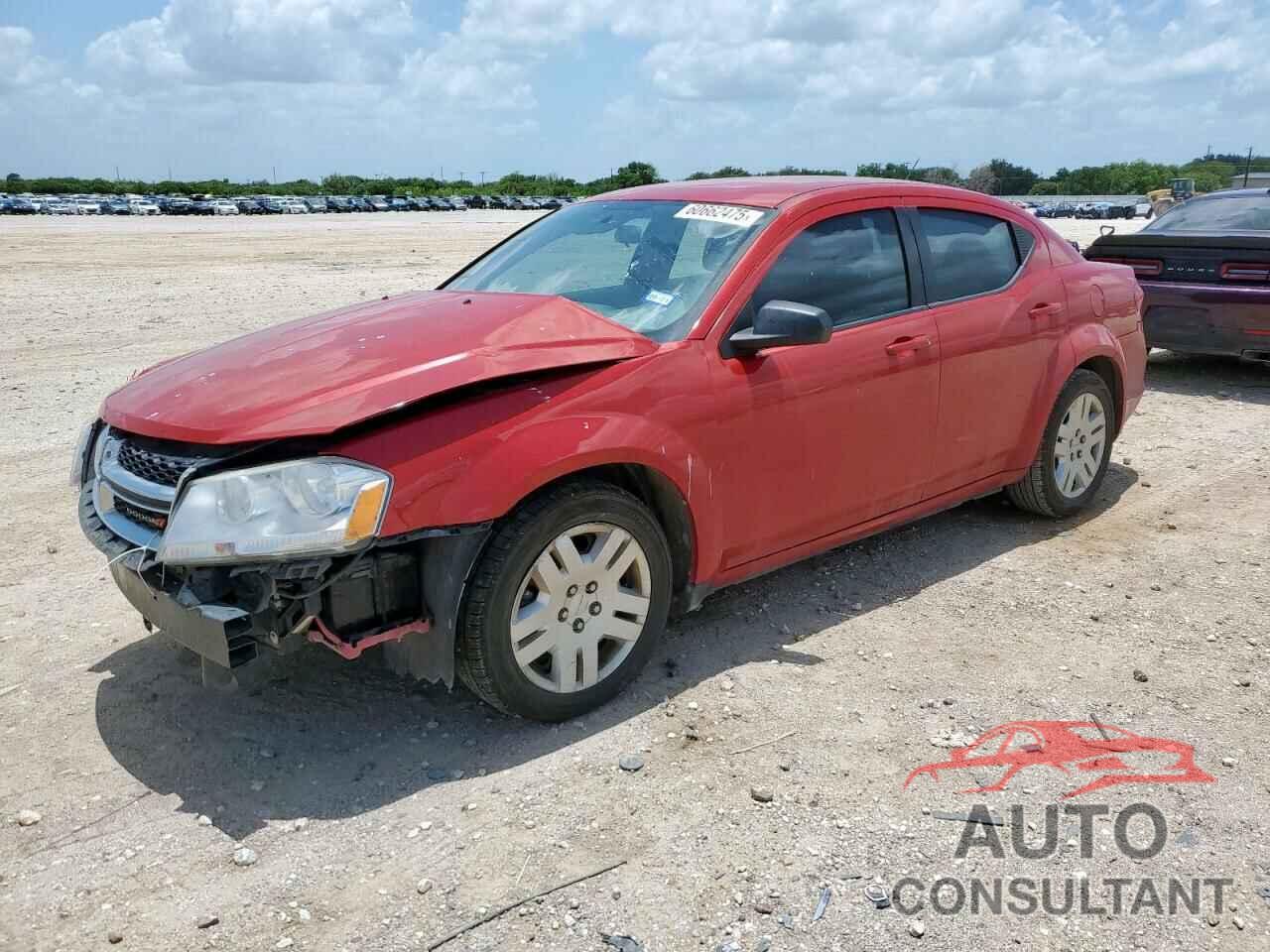 DODGE AVENGER 2013 - 1C3CDZAG5DN749374
