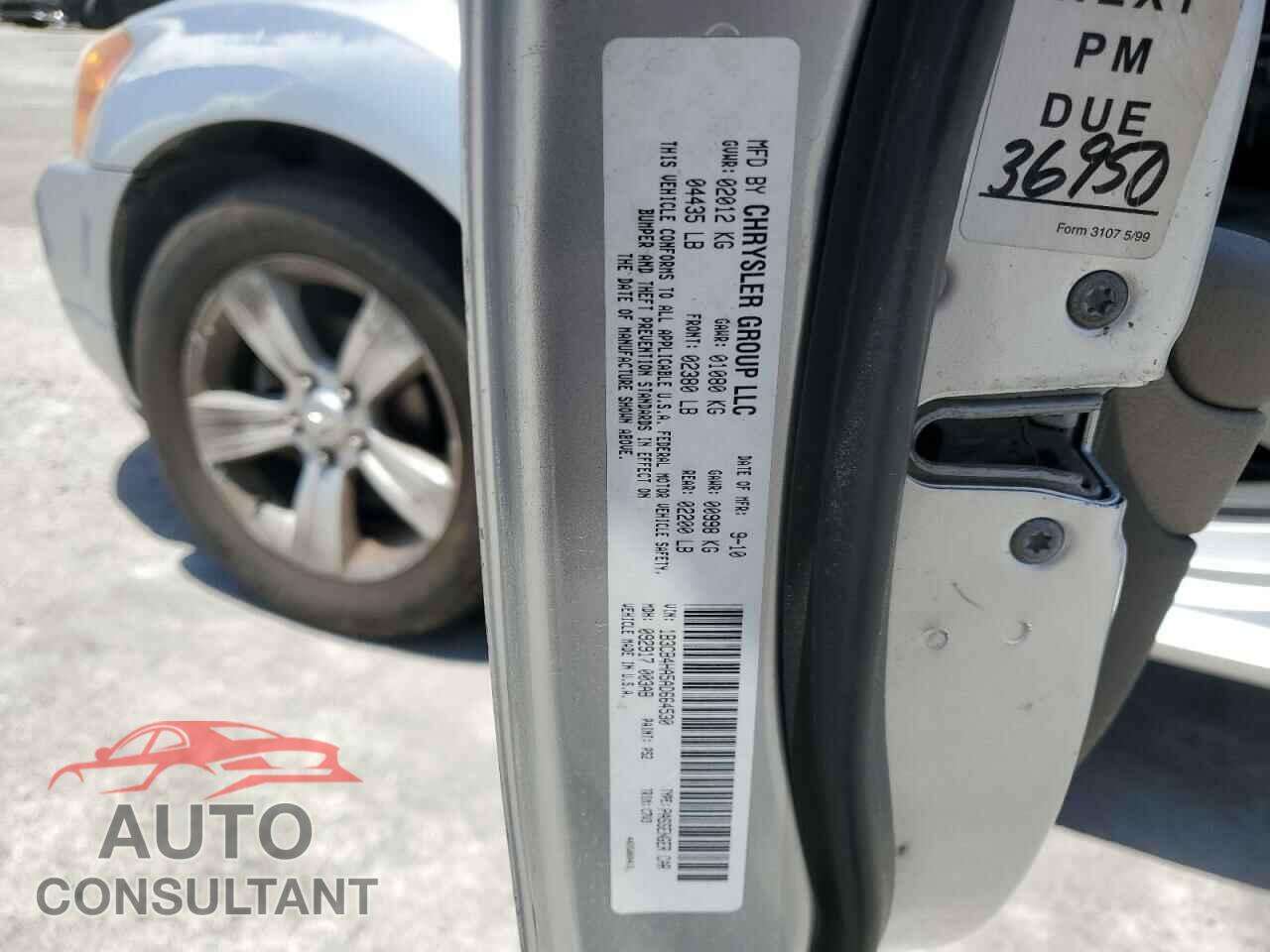DODGE CALIBER 2010 - 1B3CB4HA5AD664530