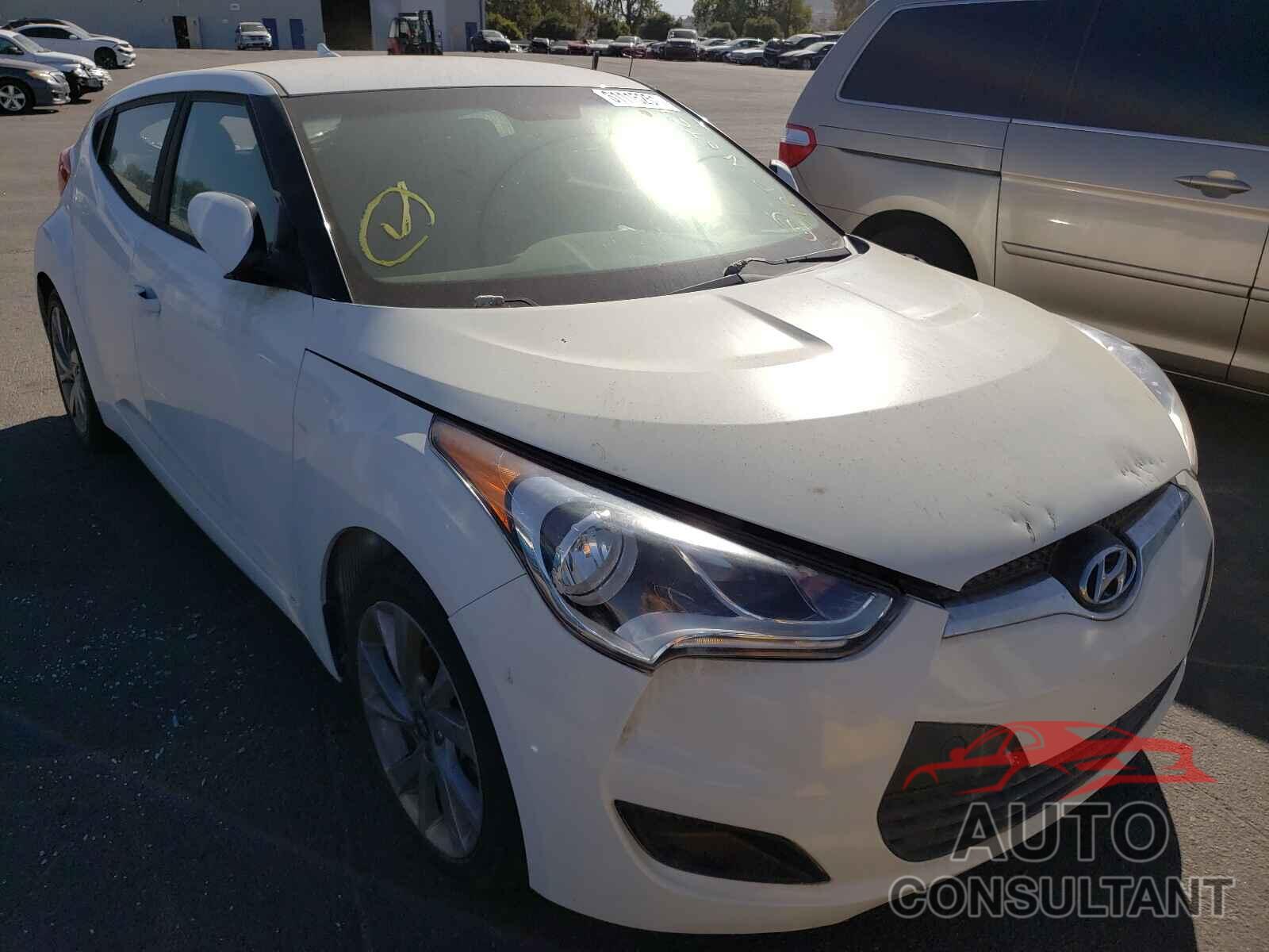 HYUNDAI VELOSTER 2017 - KMHTC6AD2HU311051