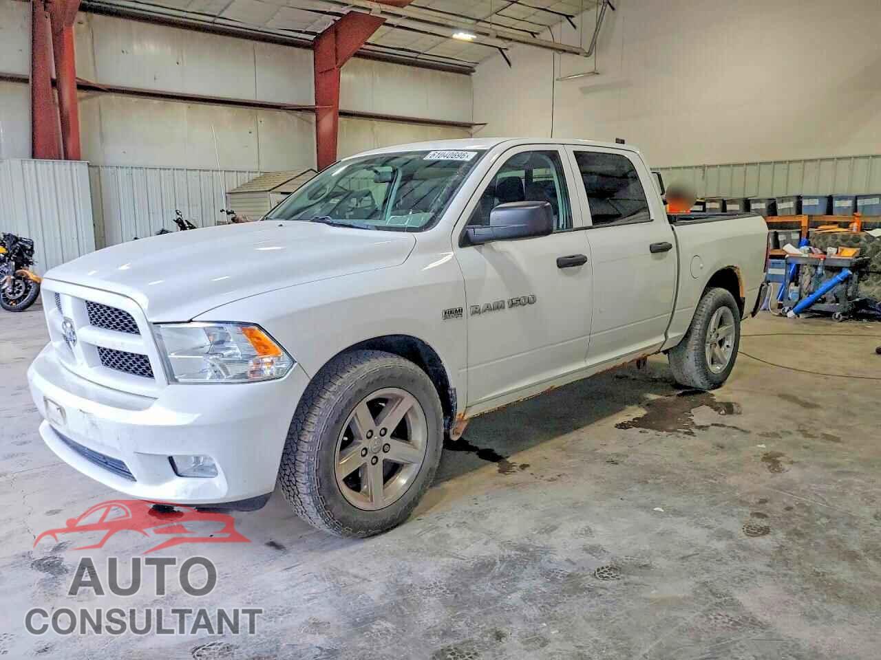 DODGE RAM 1500 2012 - 1C6RD7KT1CS341211
