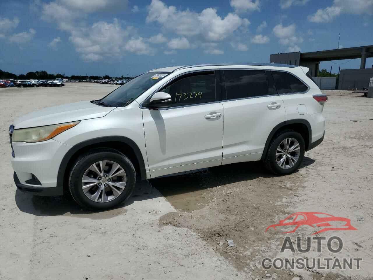 TOYOTA HIGHLANDER 2014 - 5TDKKRFH6ES026532