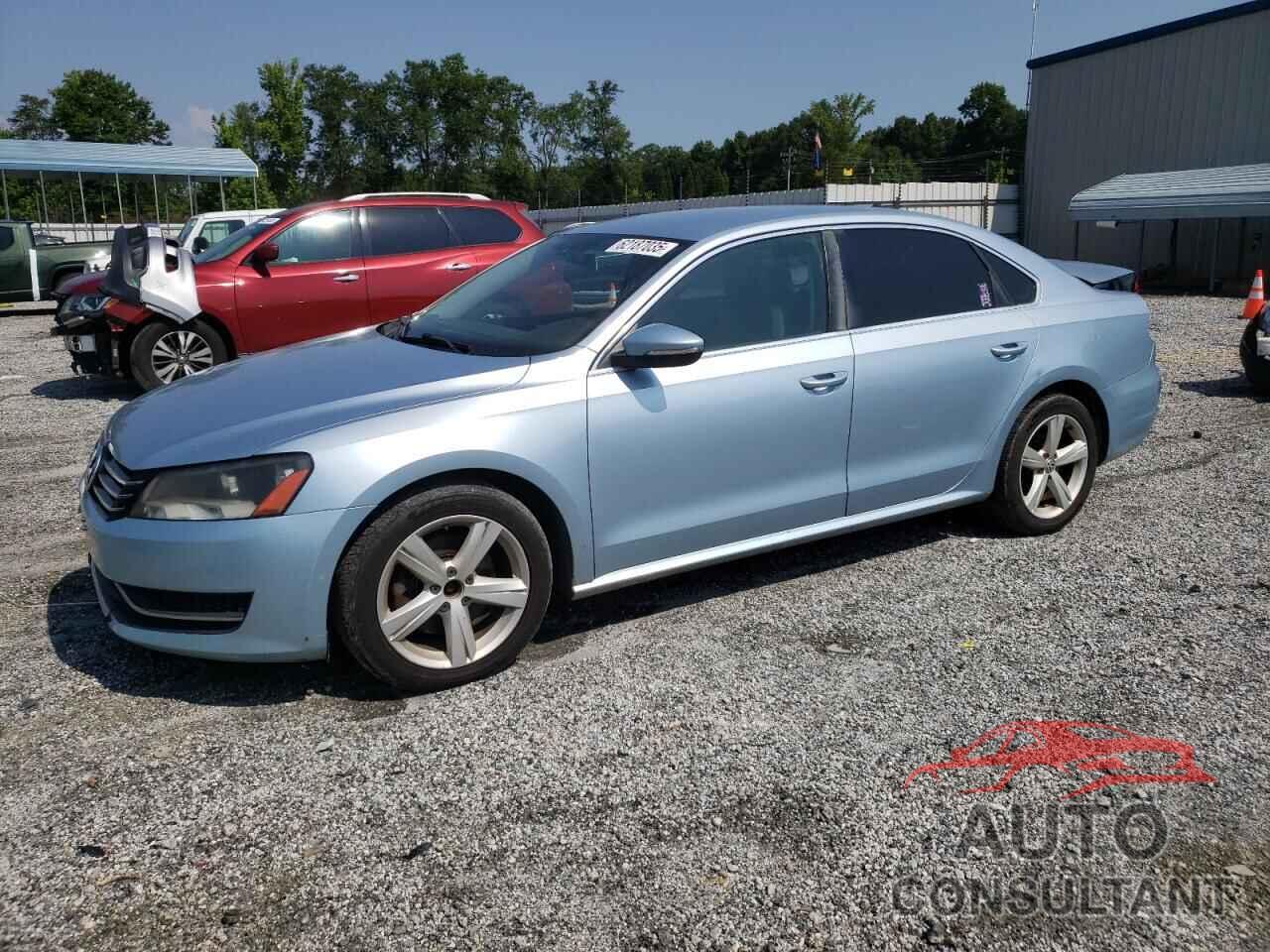 VOLKSWAGEN PASSAT 2012 - 1VWBP7A32CC040974