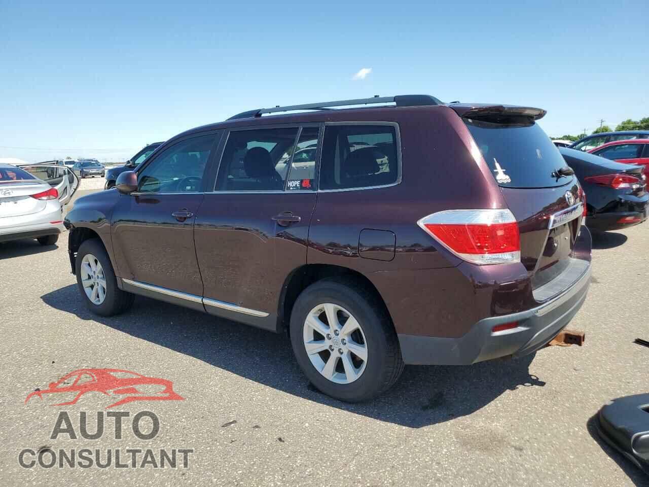 TOYOTA HIGHLANDER 2011 - 5TDBK3EH4BS073035