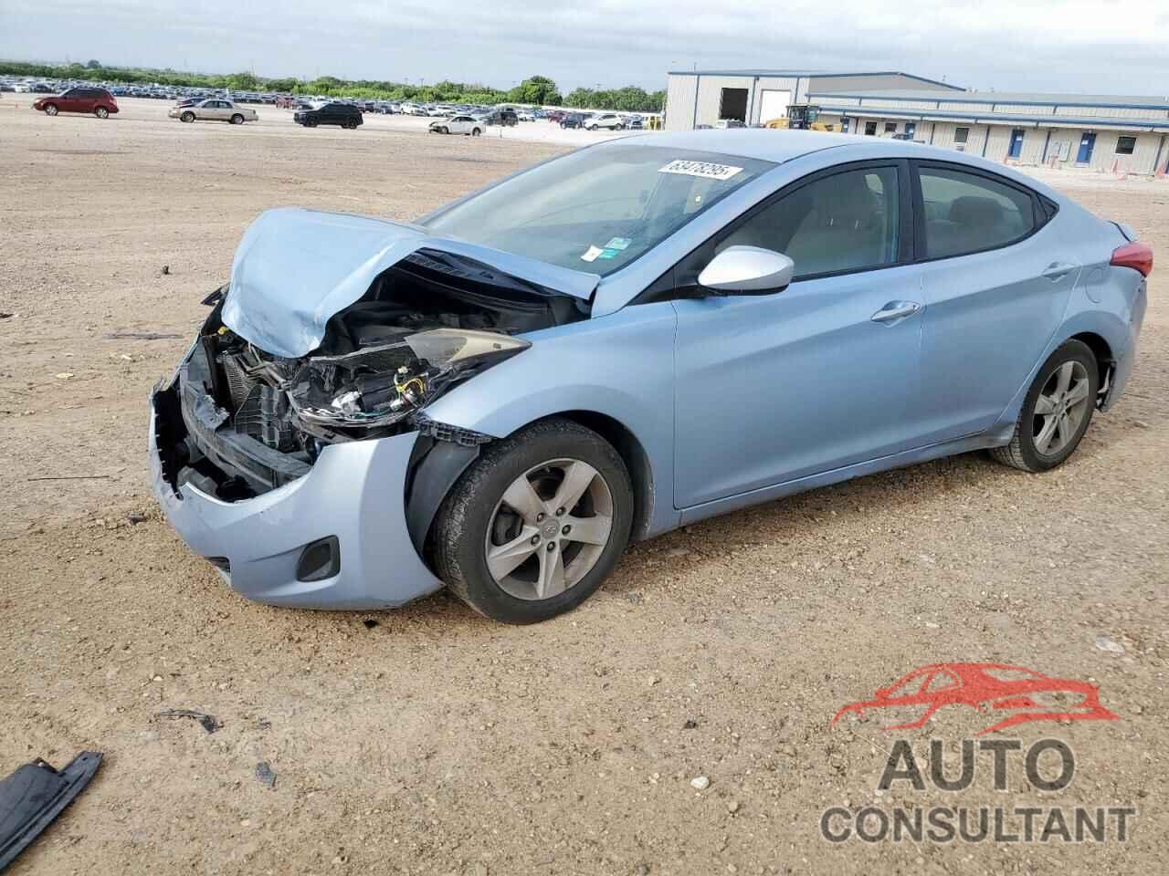 HYUNDAI ELANTRA 2013 - KMHDH4AEXDU712053