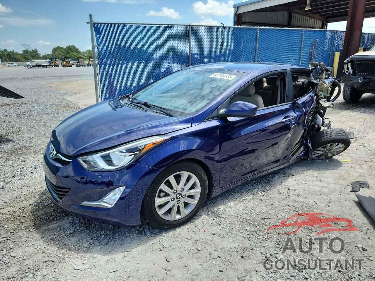 HYUNDAI ELANTRA 2014 - 5NPDH4AE8EH458732