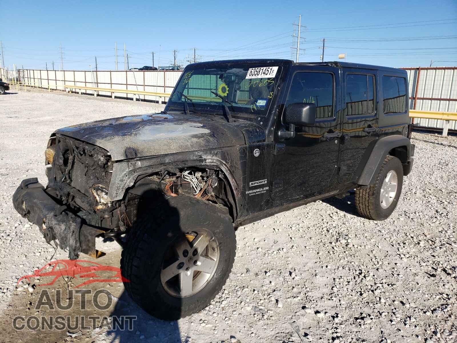 JEEP WRANGLER 2017 - 1C4BJWDG3HL670605