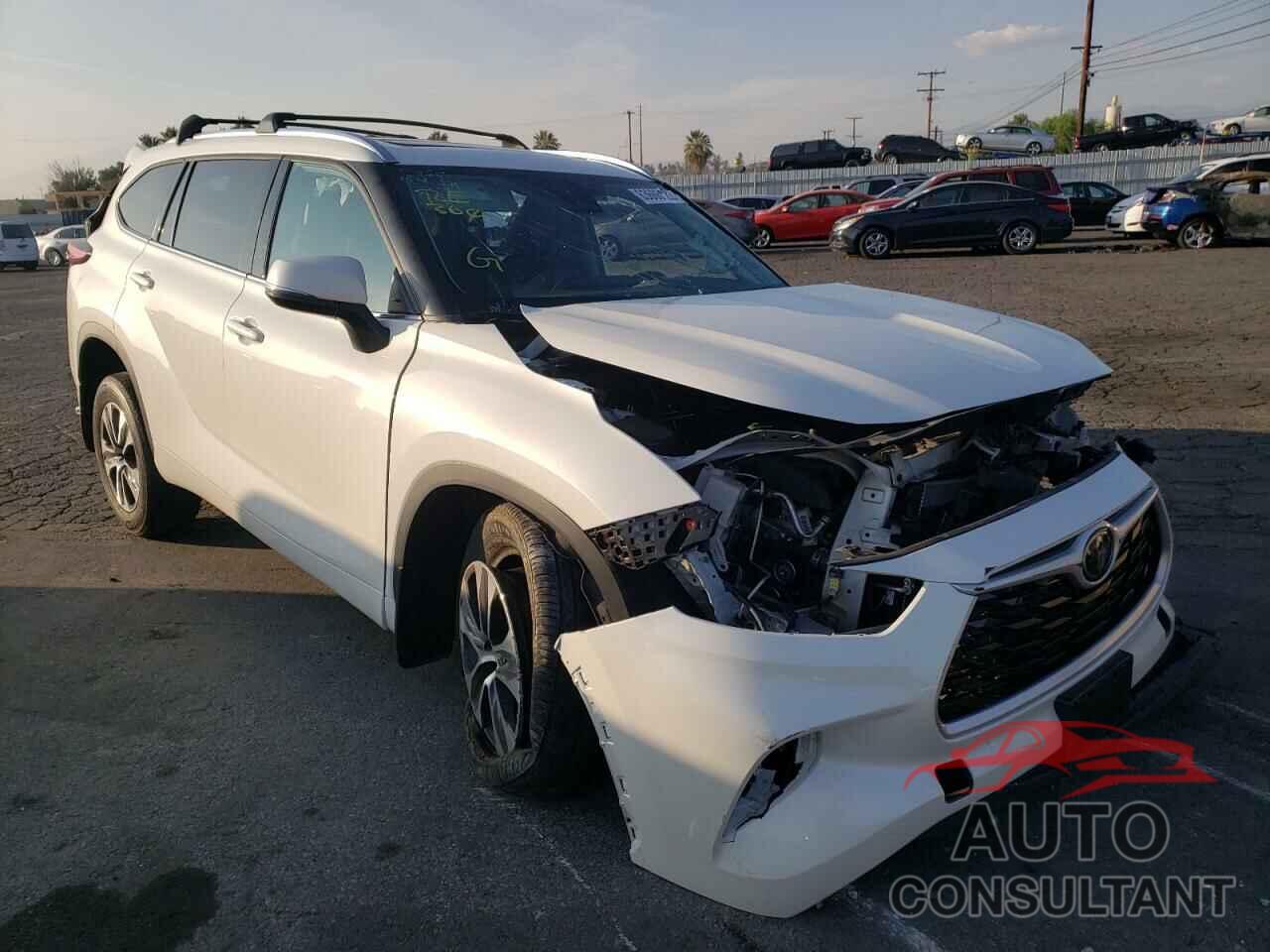 TOYOTA HIGHLANDER 2020 - 5TDHZRAH4LS503761