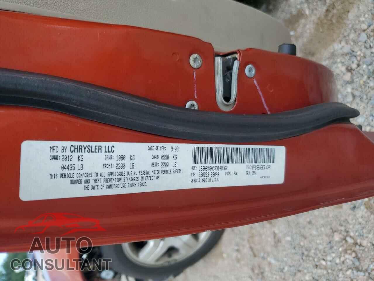 DODGE CALIBER 2009 - 1B3HB48A59D148962