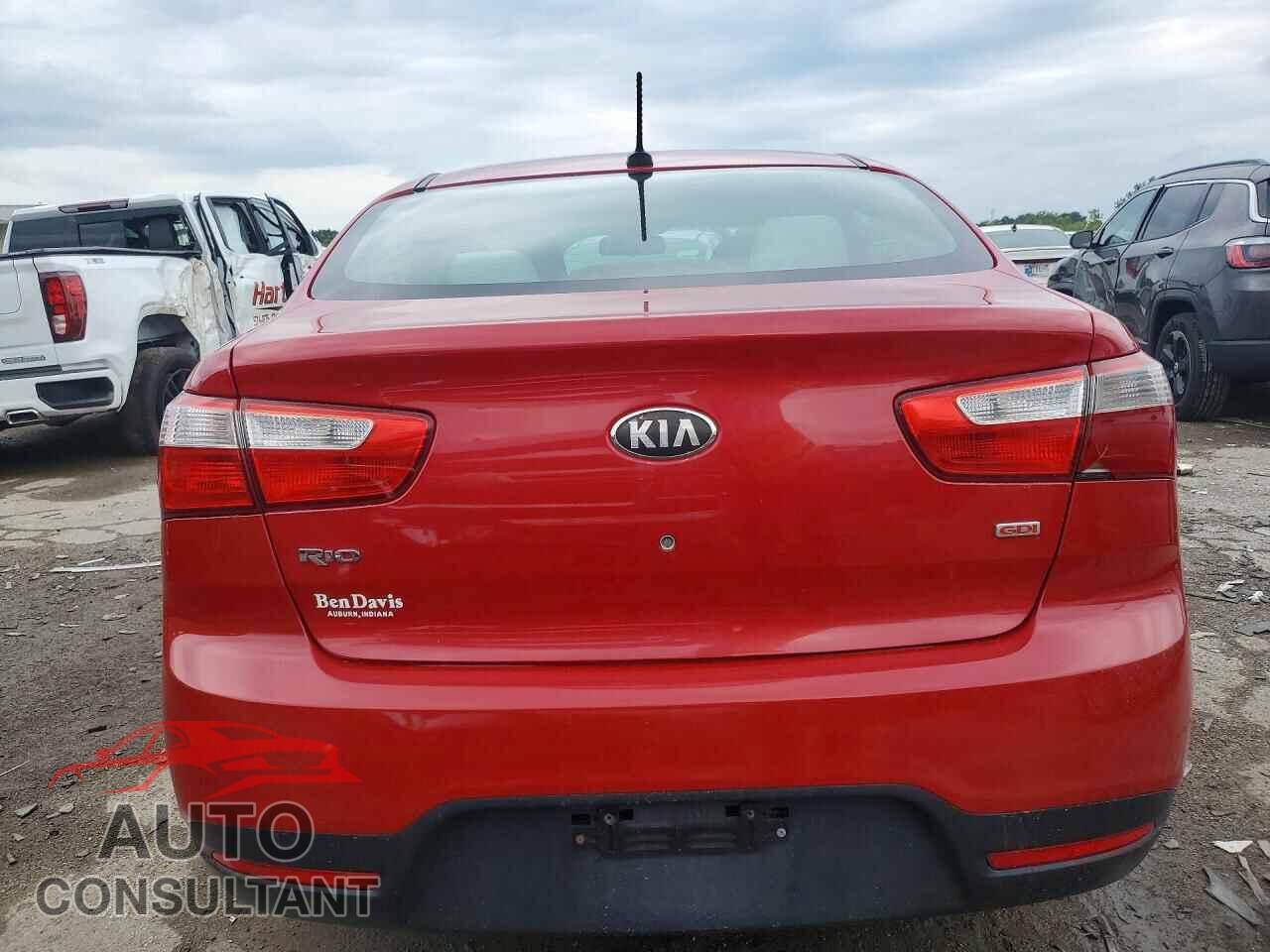 KIA RIO 2013 - KNADM4A30D6209891