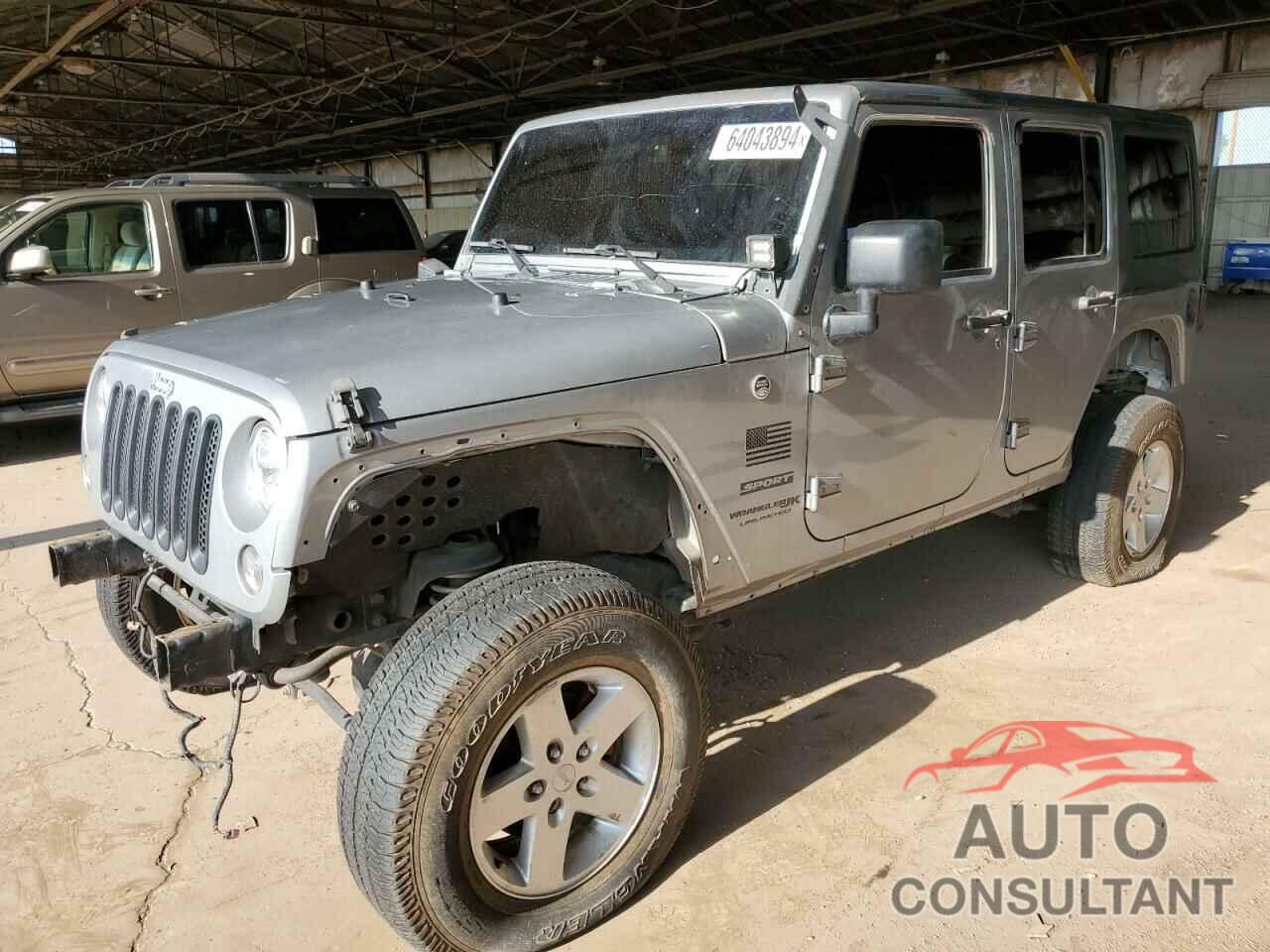 JEEP WRANGLER 2018 - 1C4BJWDG9JL835725