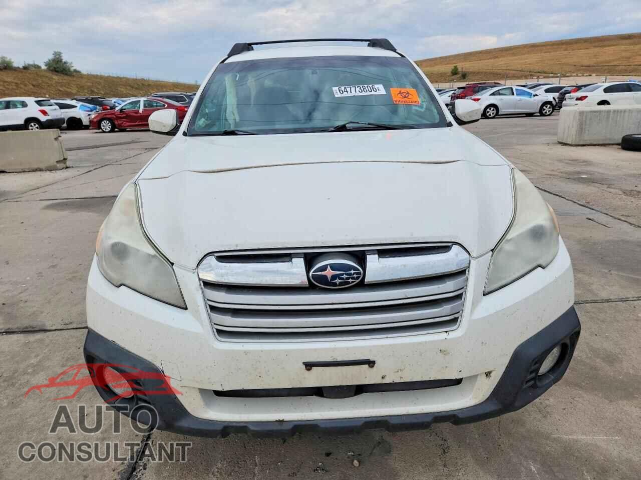 SUBARU OUTBACK 2014 - 4S4BRCCC4E3253135