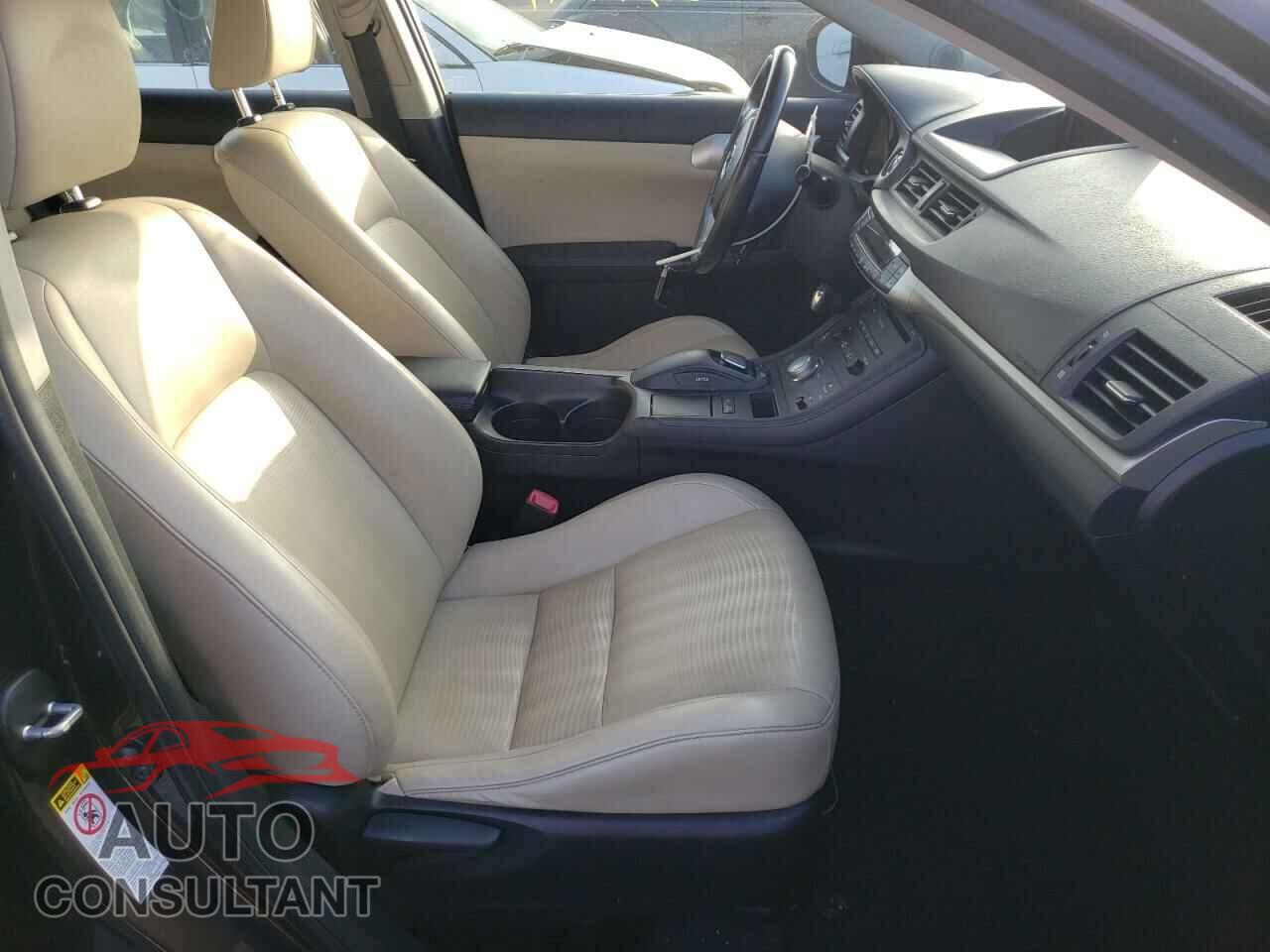 LEXUS CT 200 2012 - JTHKD5BH0C2087001