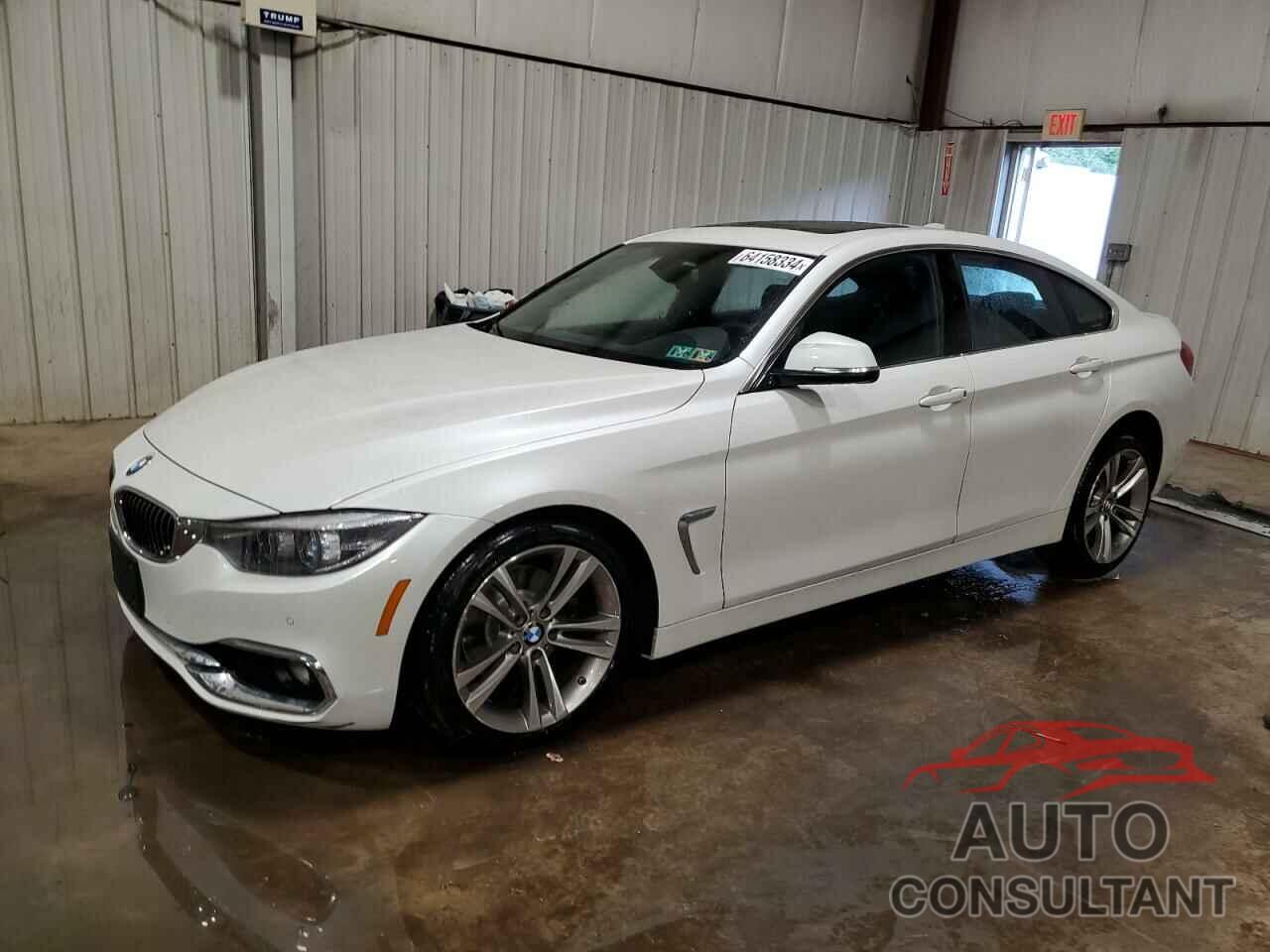 BMW 4 SERIES 2018 - WBA4J3C53JBL04014