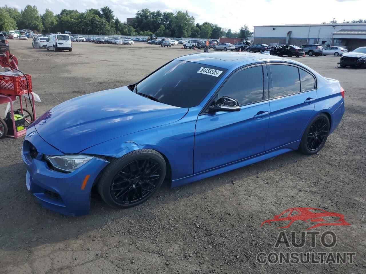 BMW 3 SERIES 2013 - WBA3B9C5XDF585639