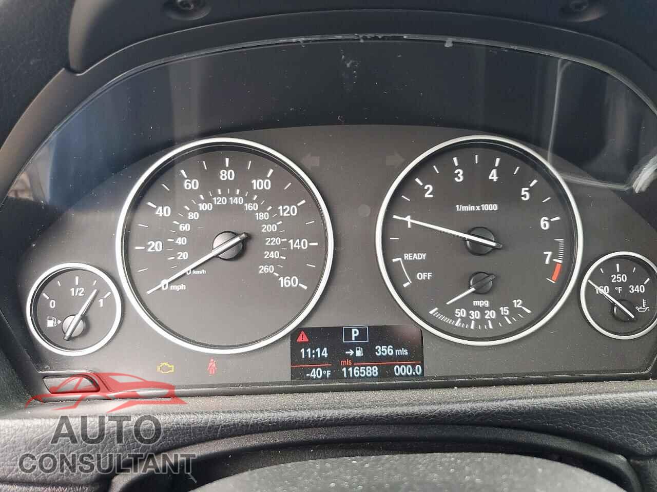 BMW 3 SERIES 2013 - WBA3B5G52DNS02009