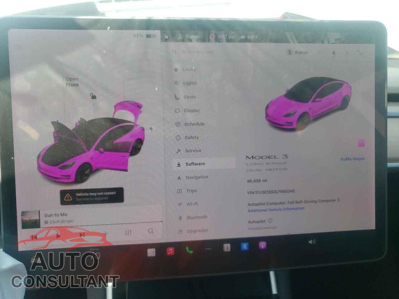 TESLA MODEL 3 2020 - 5YJ3E1EB2LF665342