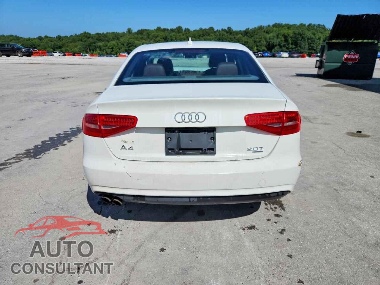 AUDI A4 2013 - WAUBFAFL3DN047298