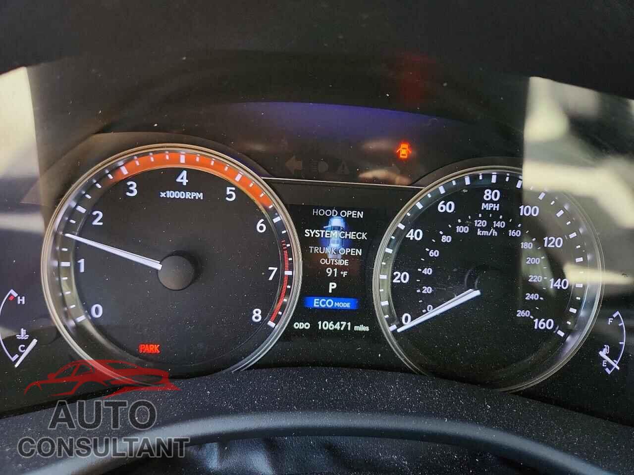 LEXUS GS350 2013 - JTHCE1BL8D5015784