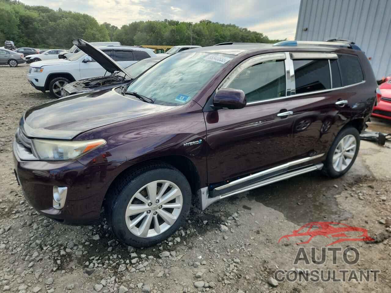 TOYOTA HIGHLANDER 2012 - JTEDC3EH4C2008387
