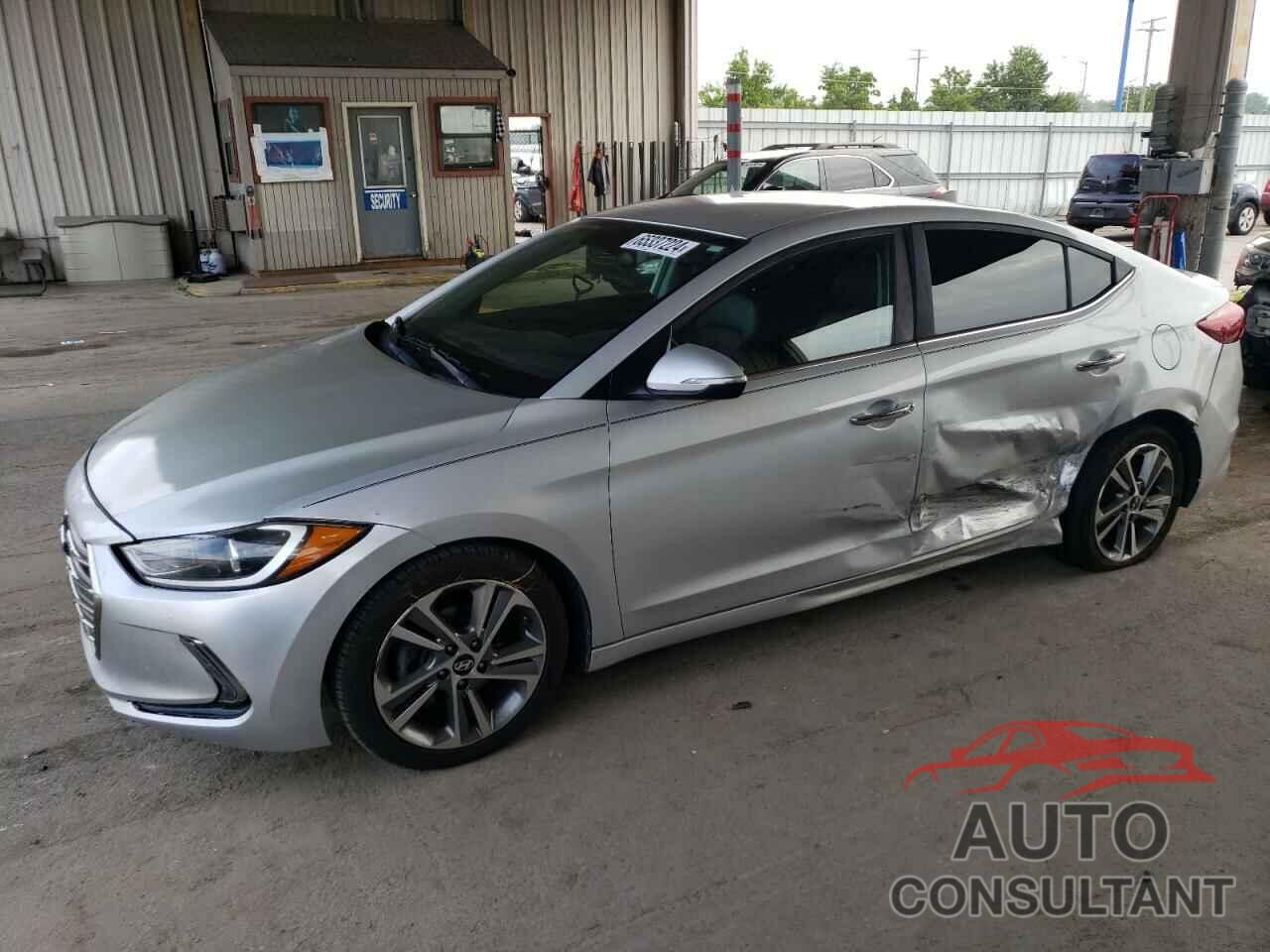 HYUNDAI ELANTRA 2017 - KMHD84LF0HU069109