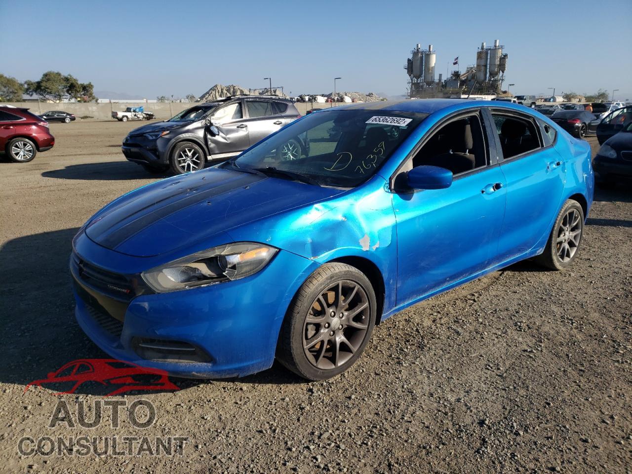 DODGE DART 2016 - 1C3CDFAA7GD533613