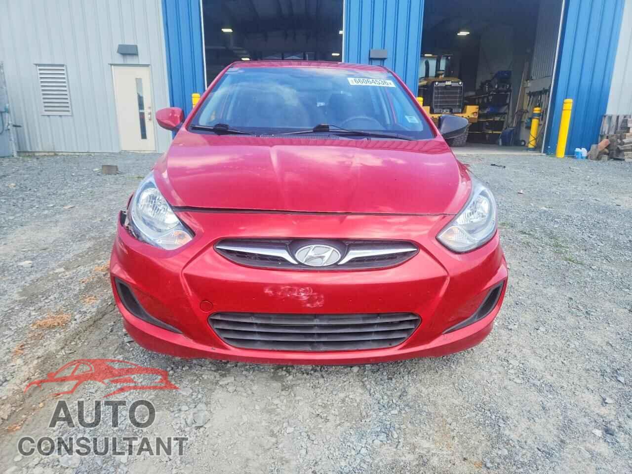 HYUNDAI ACCENT 2013 - KMHCT5AE1DU112604