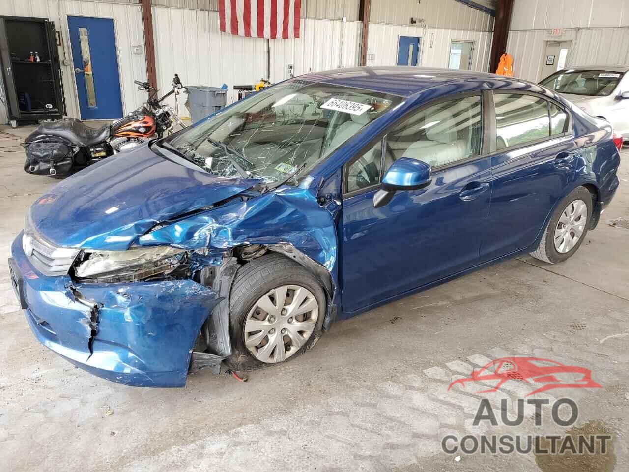 HONDA CIVIC 2012 - 19XFB2F50CE058057