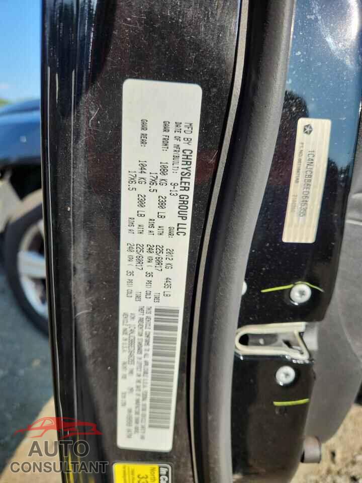 JEEP COMPASS 2014 - 1C4NJCBB6ED646355