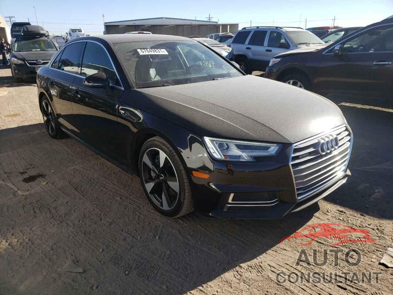 AUDI A4 2017 - WAUENAF43HN010878