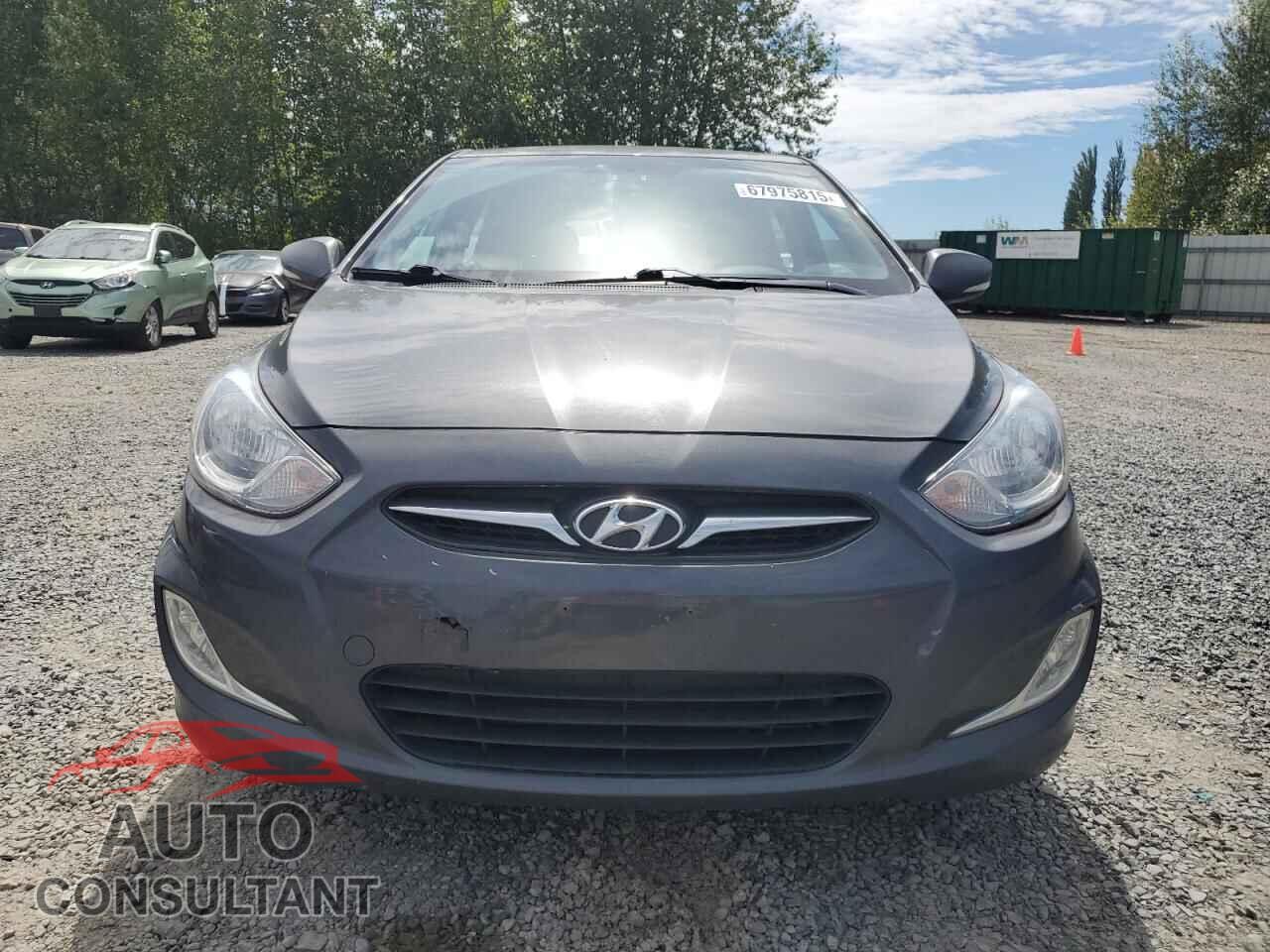 HYUNDAI ACCENT 2013 - KMHCU5AE8DU066248