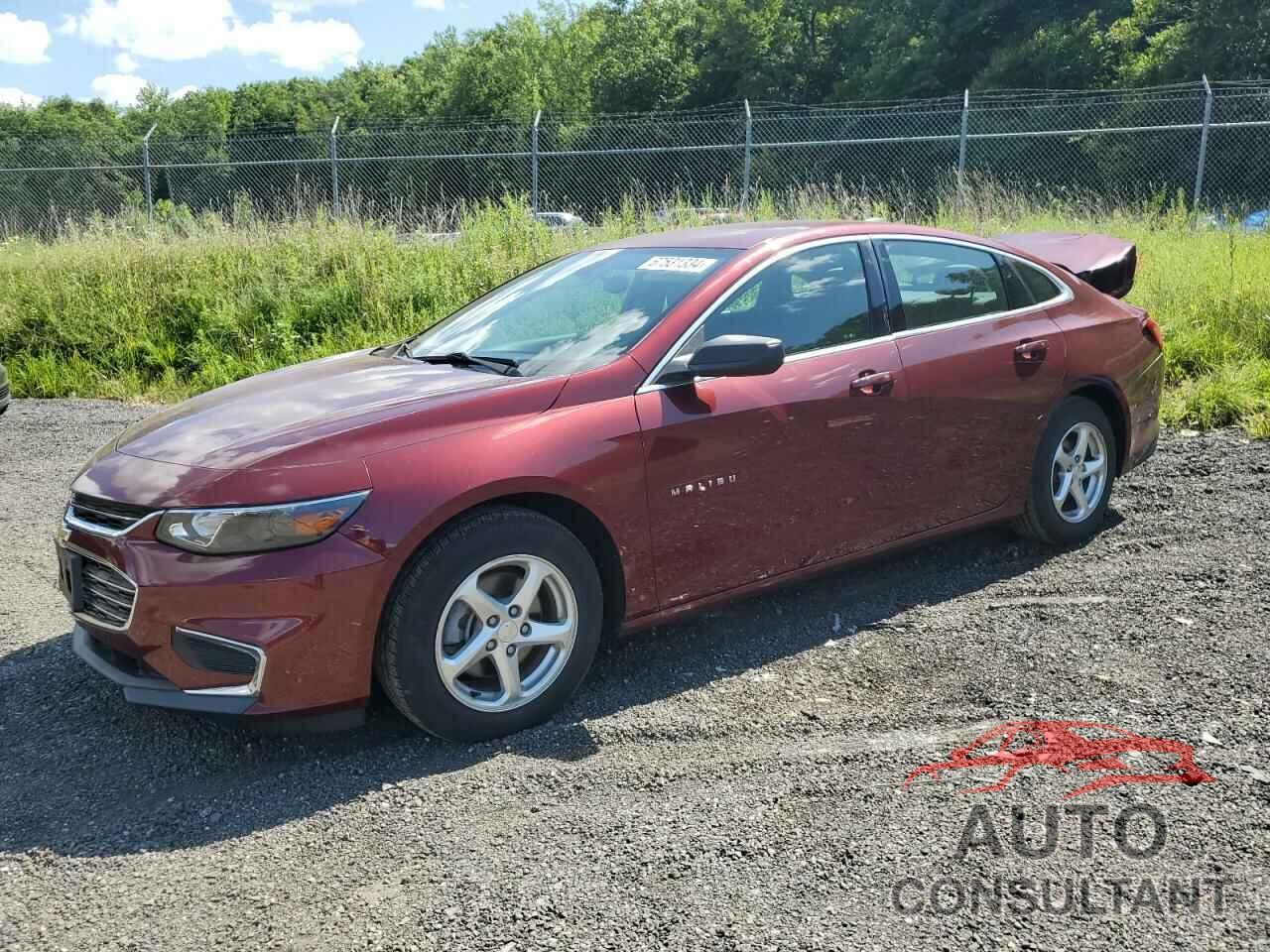CHEVROLET MALIBU 2016 - 1G1ZB5ST9GF184876
