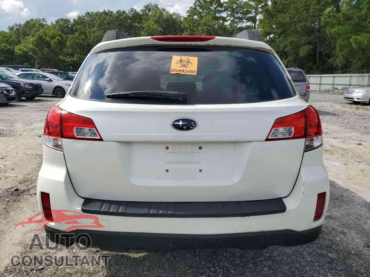 SUBARU OUTBACK 2012 - 4S4BRCCC4C3270160