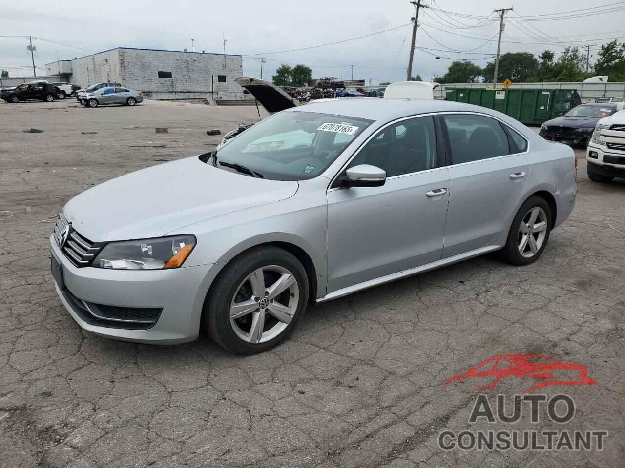 VOLKSWAGEN PASSAT 2013 - 1VWBP7A3XDC028721