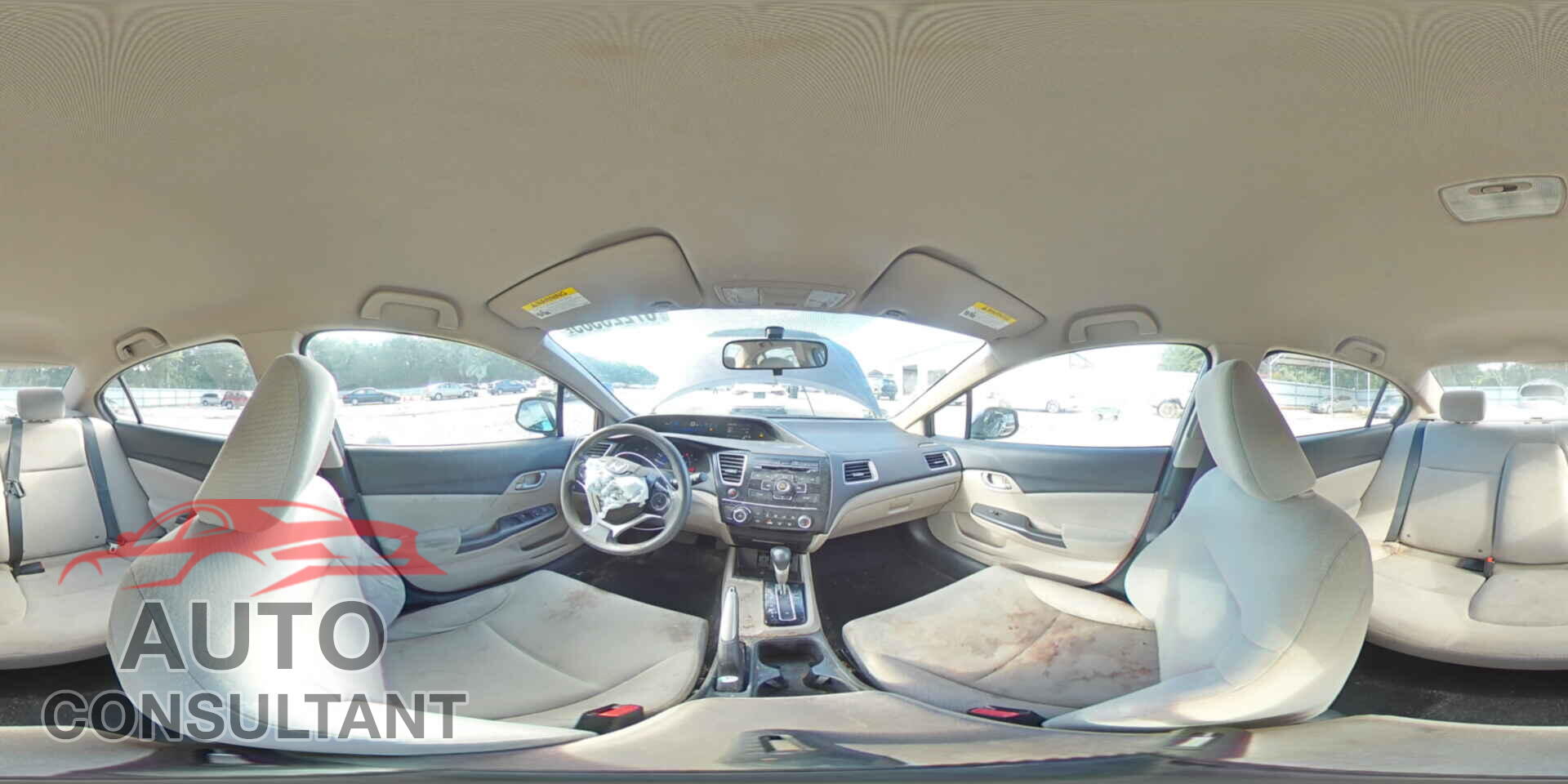 HONDA CIVIC 2013 - 19XFB2F59DE083573