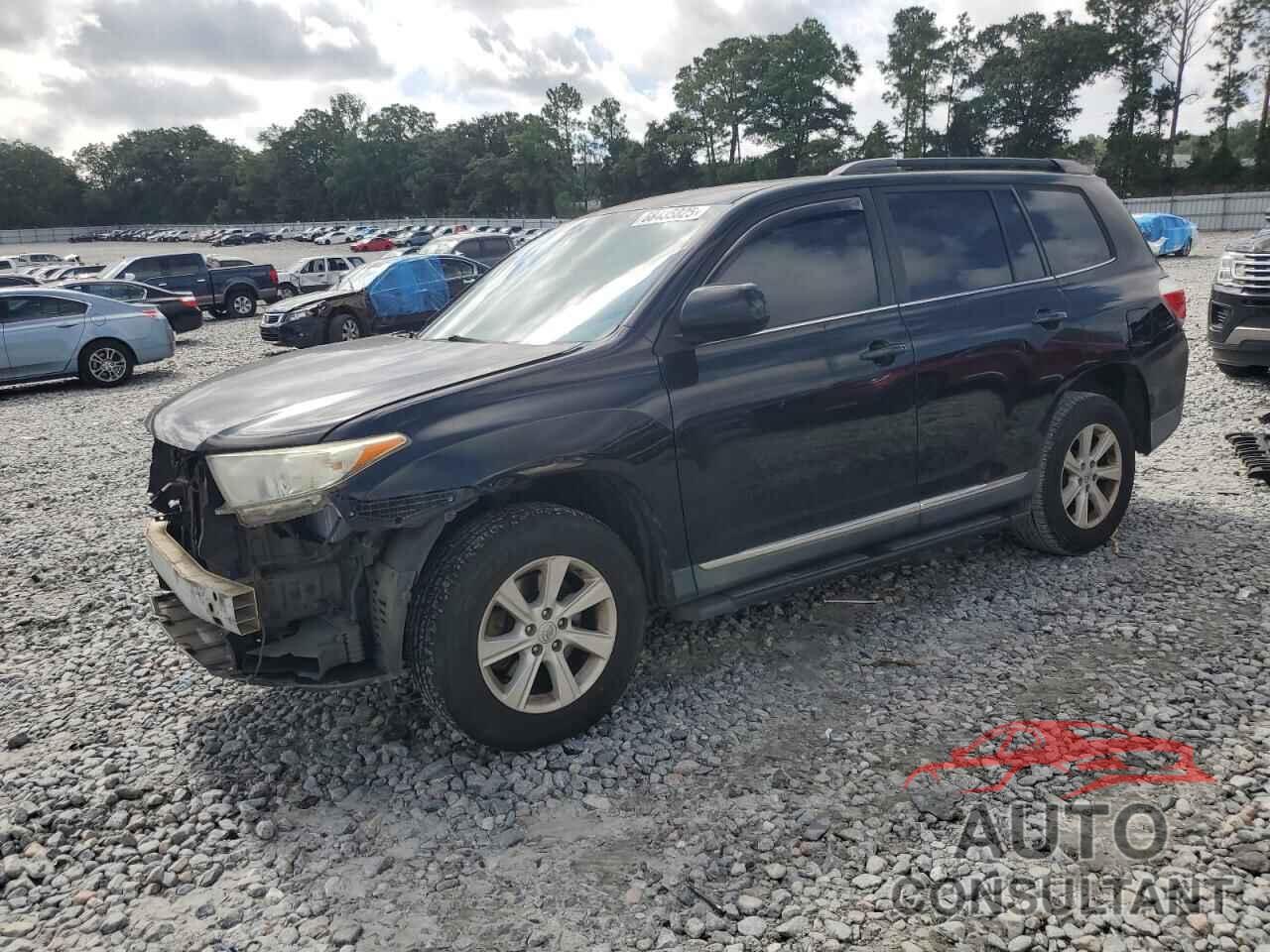 TOYOTA HIGHLANDER 2012 - 5TDZK3EH0CS073873