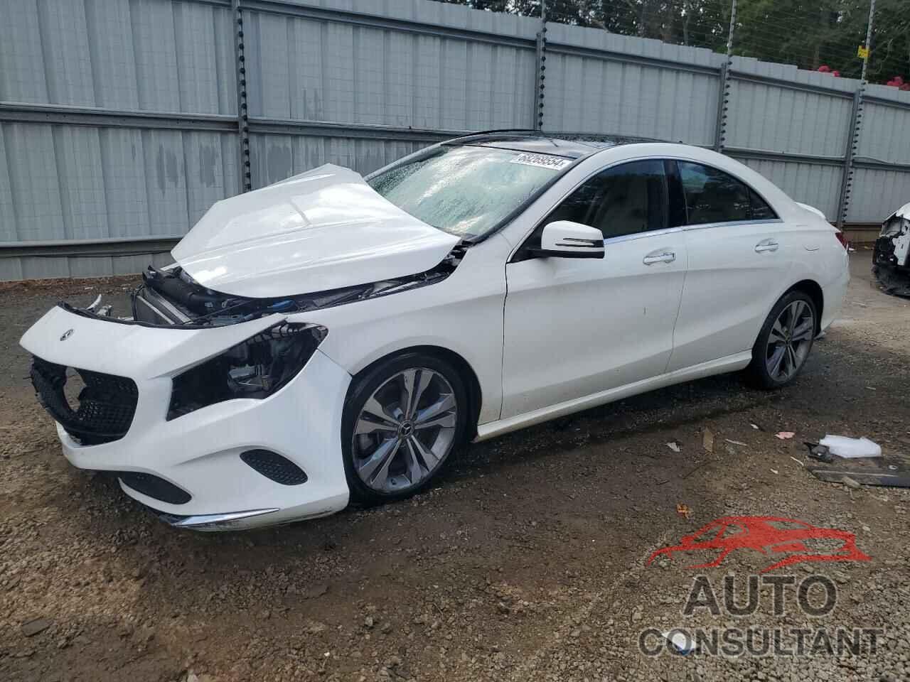 MERCEDES-BENZ CLA-CLASS 2019 - WDDSJ4GB3KN727052