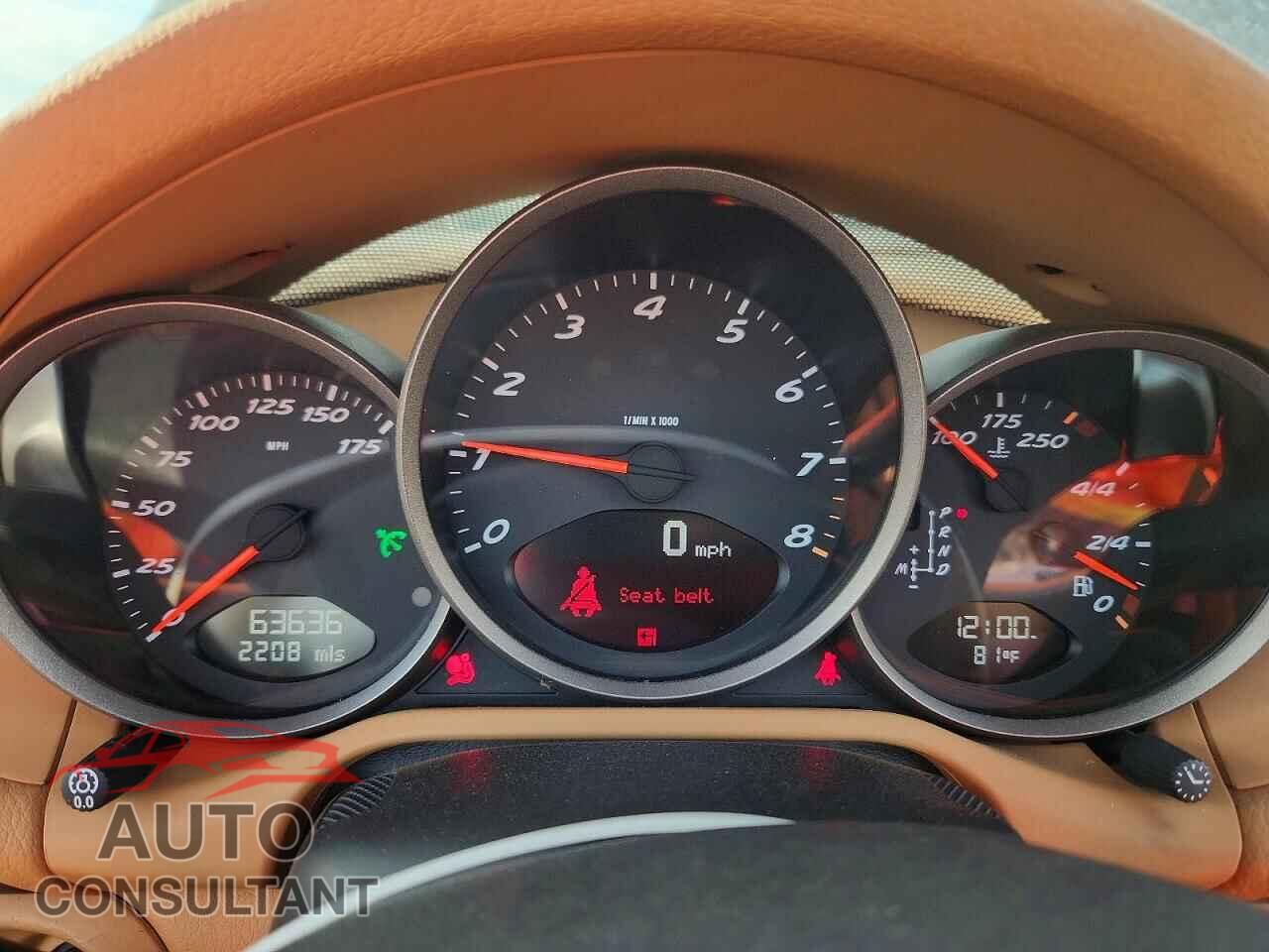PORSCHE BOXSTER 2011 - WP0CA2A85BU710243
