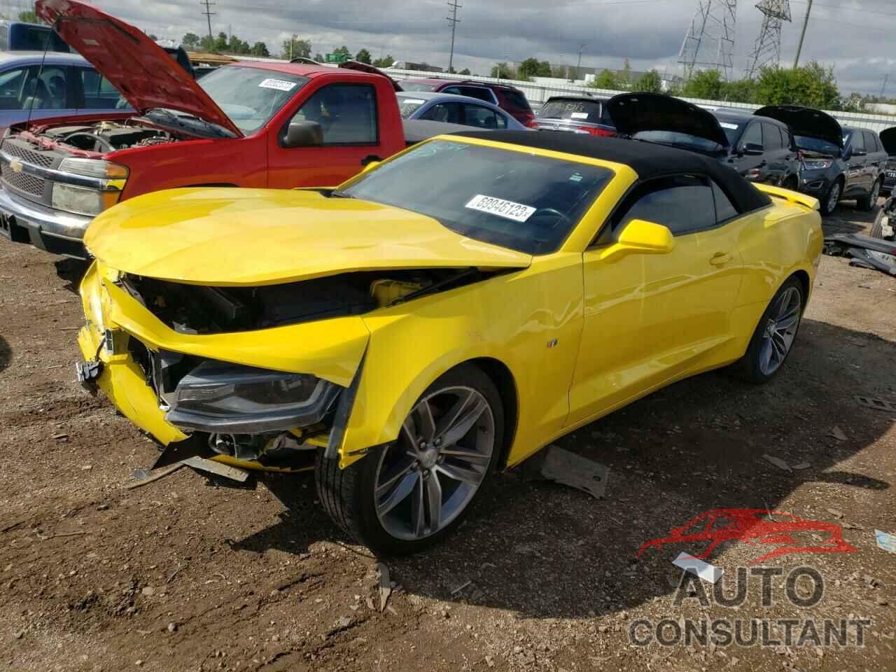 CHEVROLET CAMARO 2017 - 1G1FB3DS4H0132605