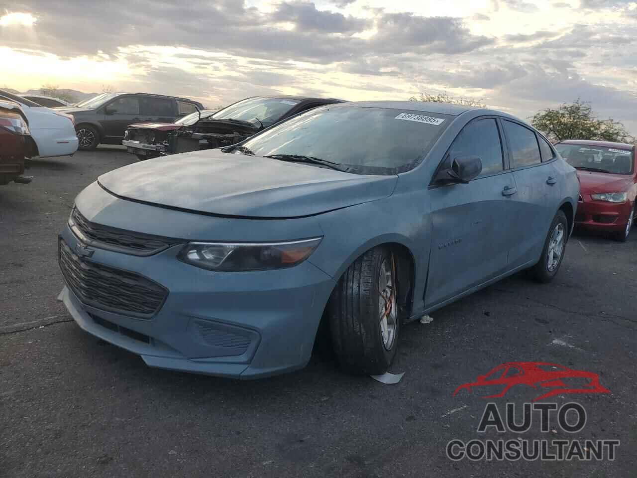 CHEVROLET MALIBU 2017 - 1G1ZB5ST1HF278638