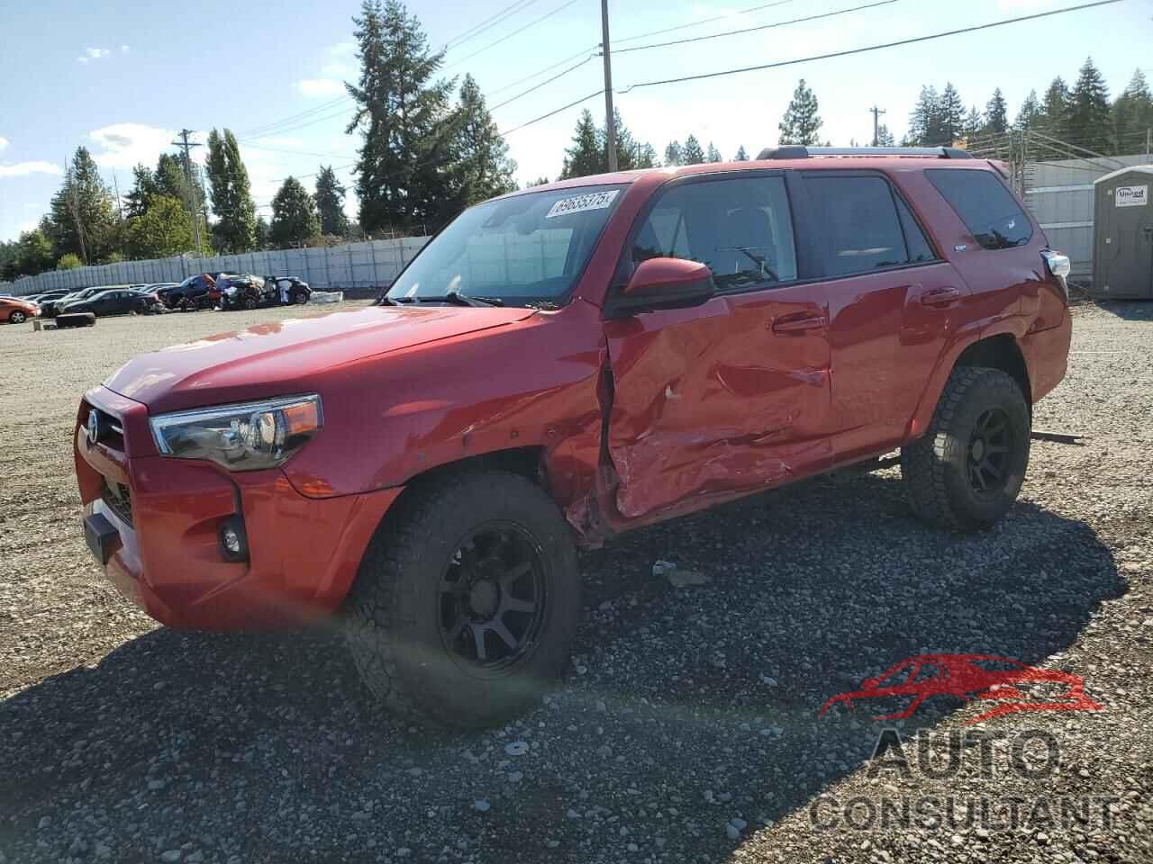 TOYOTA 4RUNNER 2021 - JTEMU5JR5M5854938