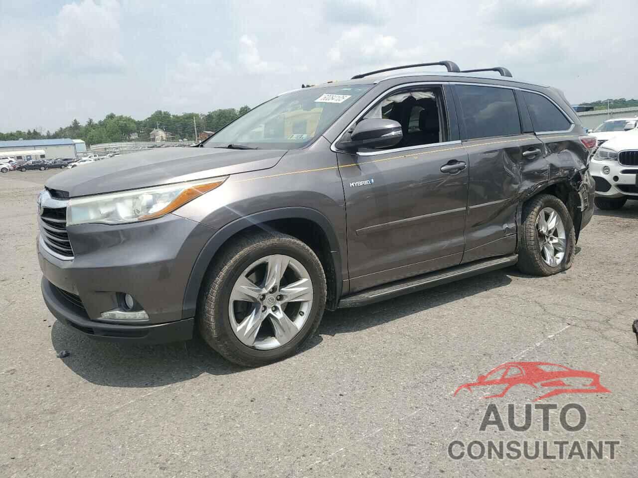 TOYOTA HIGHLANDER 2015 - 5TDDCRFH8FS011344