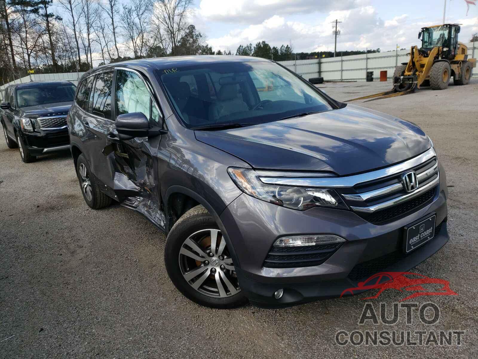 HONDA PILOT 2017 - 5FNYF5H52HB008953