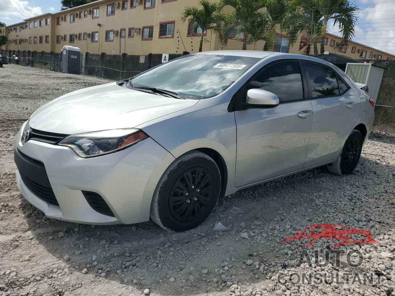 TOYOTA COROLLA 2015 - 2T1BURHE4FC371162
