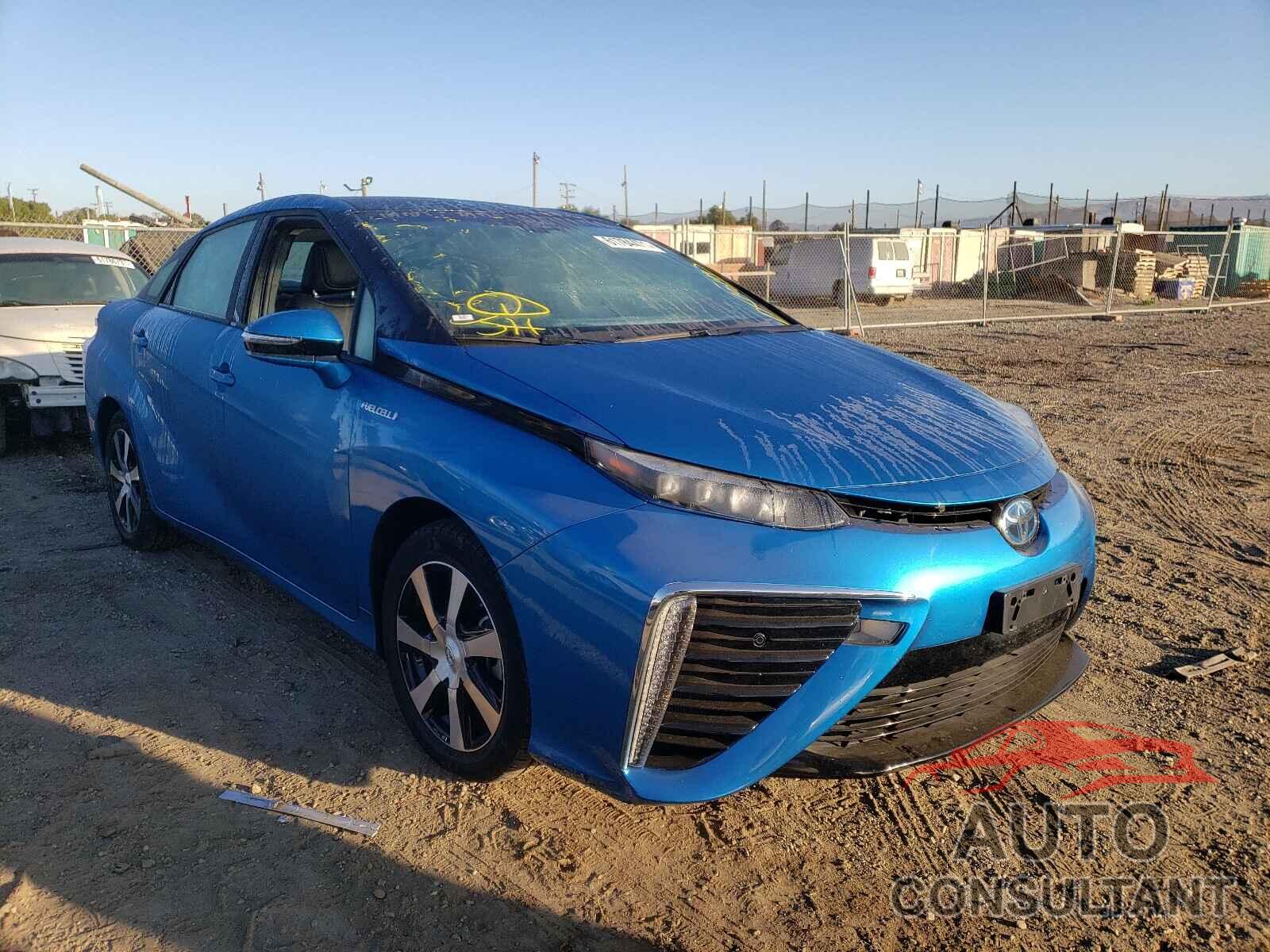TOYOTA MIRAI 2017 - JTDBVRBD4HA002113