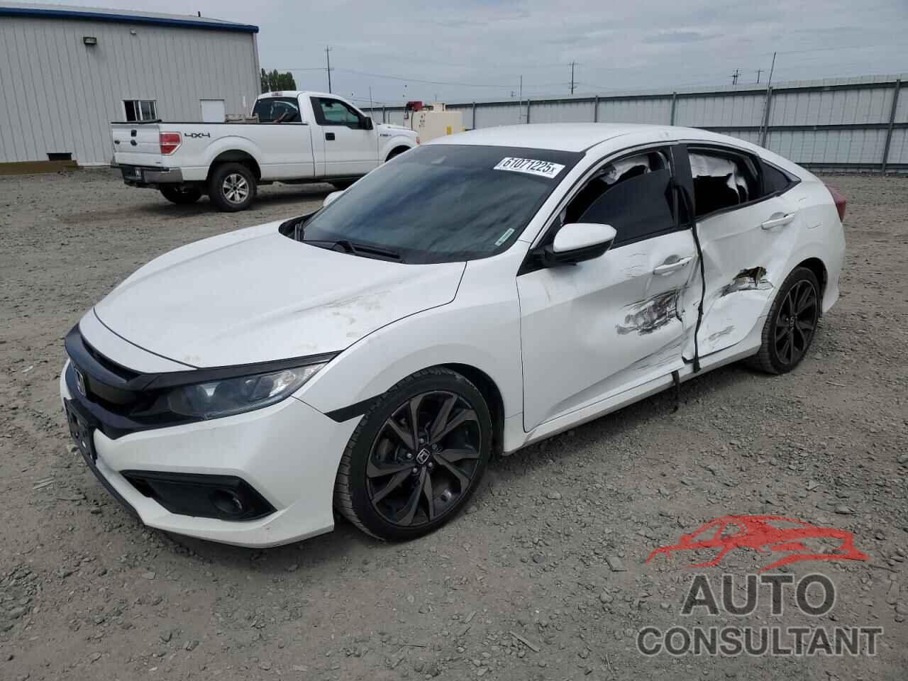HONDA CIVIC 2019 - 2HGFC2F89KH605127