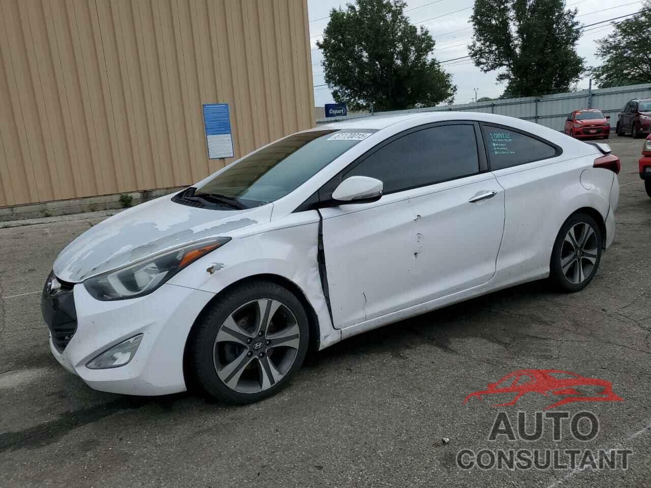 HYUNDAI ELANTRA 2014 - KMHDH6AH3EU027786