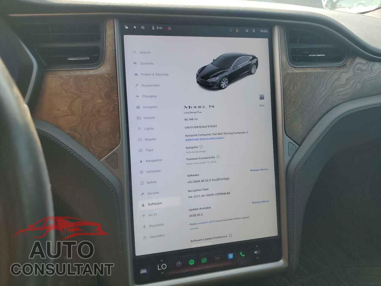 TESLA MODEL S 2020 - 5YJSA1E29LF413563