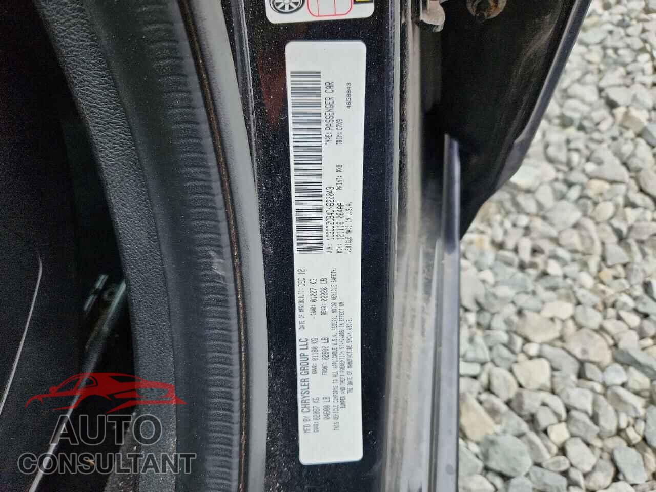 DODGE AVENGER 2013 - 1C3CDZCB4DN620043
