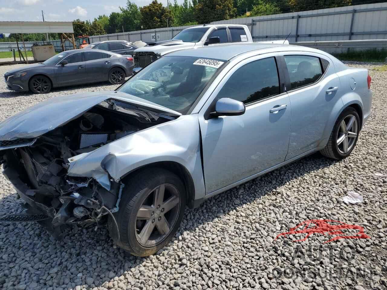 DODGE AVENGER 2013 - 1C3CDZCB6DN552134